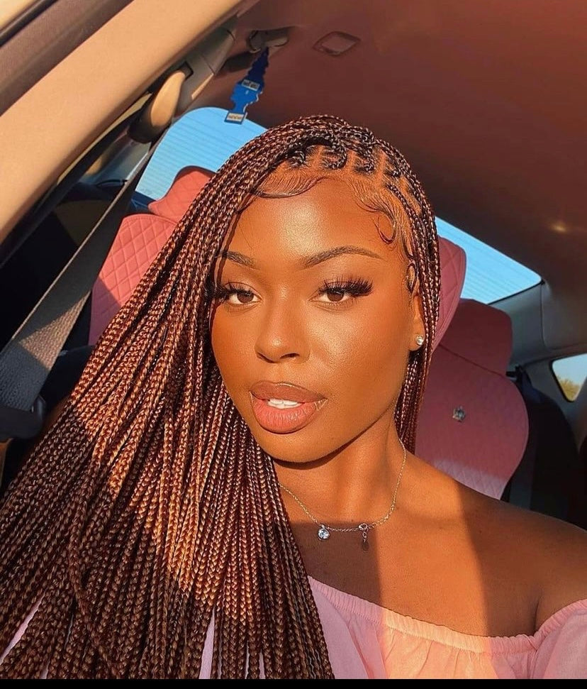 Box braids wigs