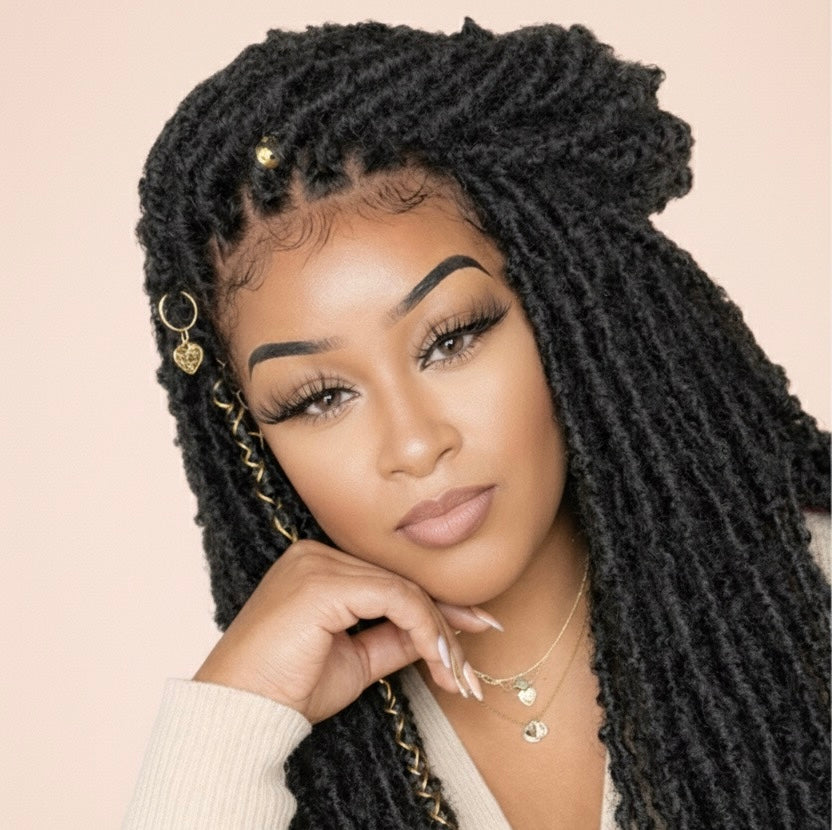Faux/goddess loc wigs