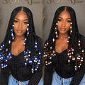 Beaded braids wig