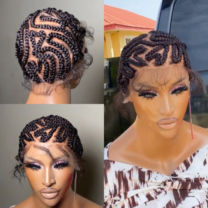 The “braided baldie”