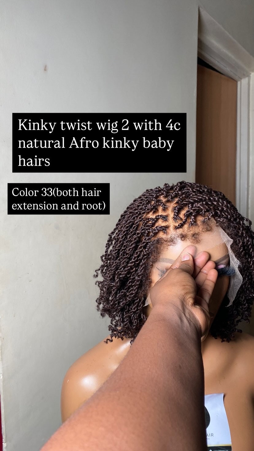 Kinky twist wig 2