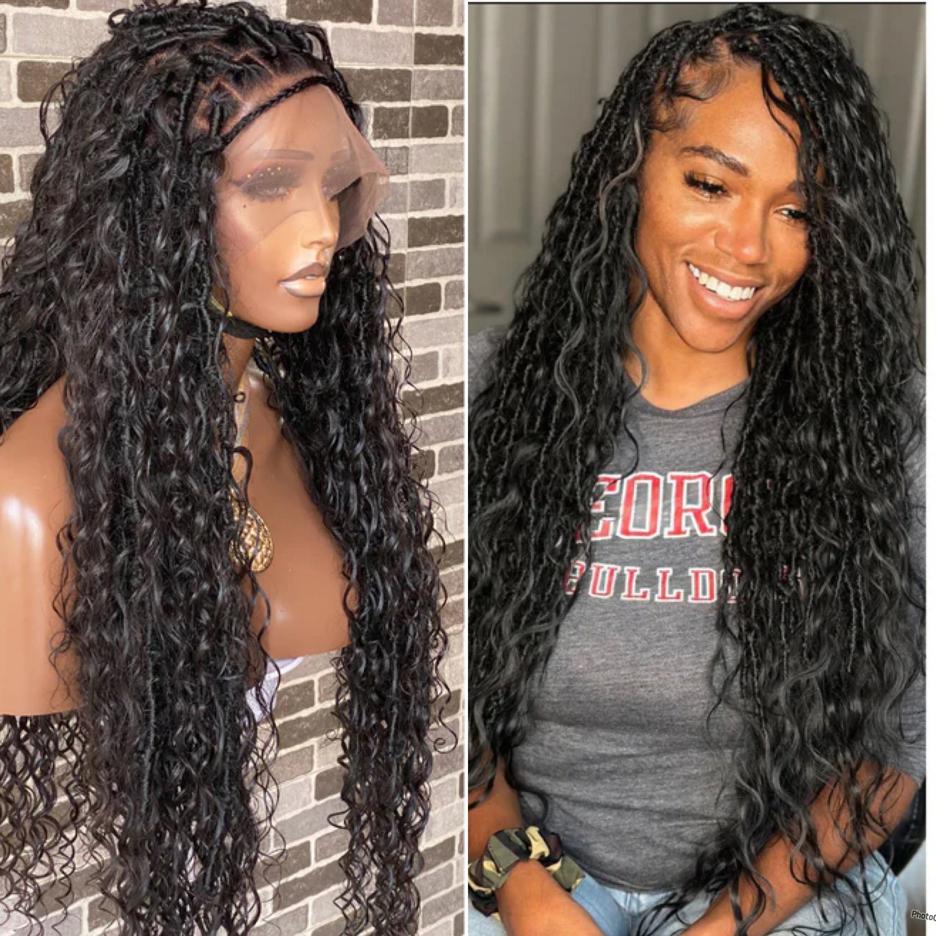 Boho locs wig
