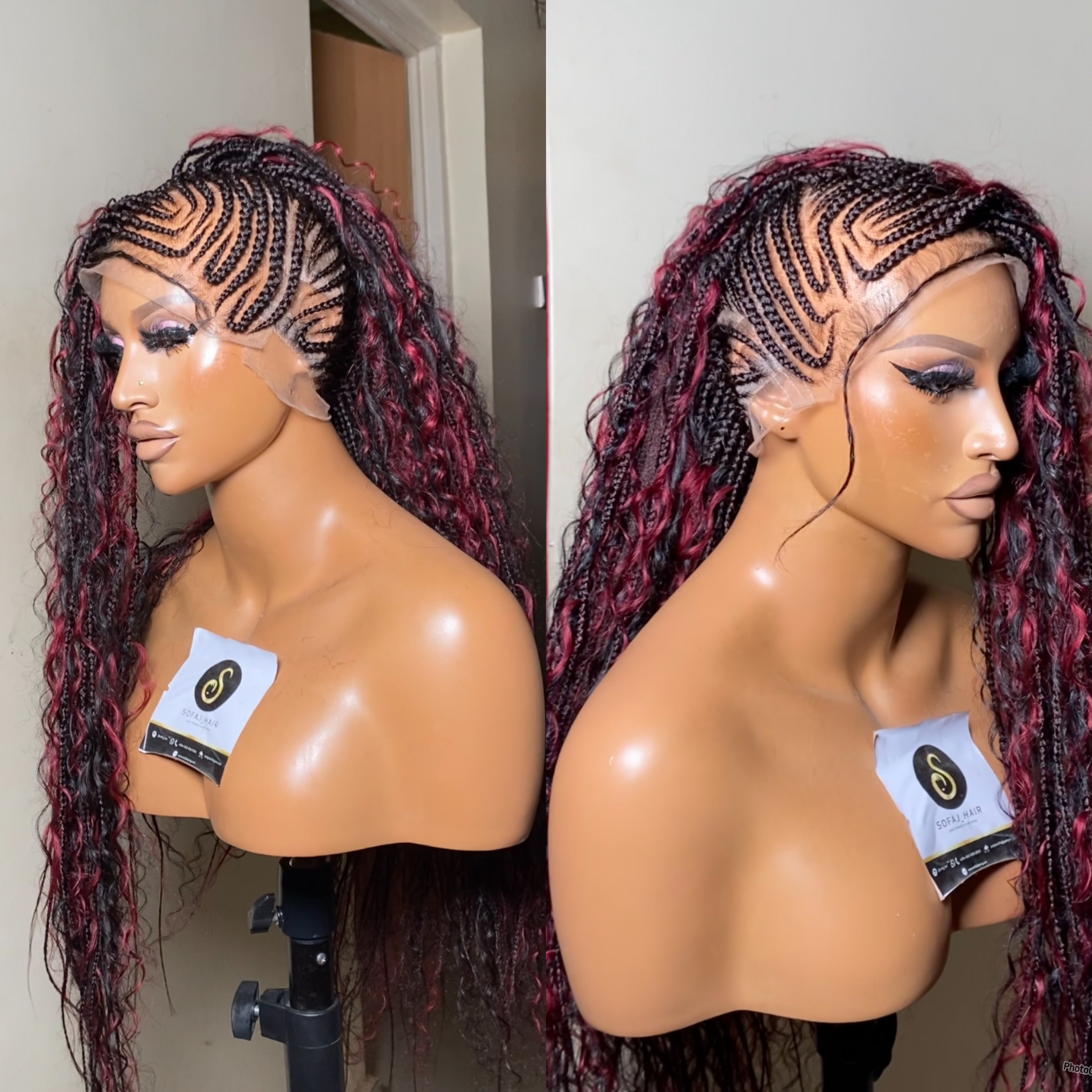 Boho Mohawk wig