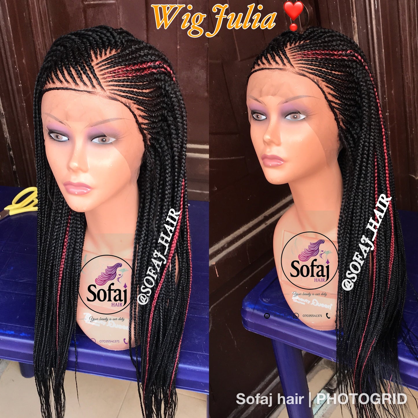 Wig Julia
