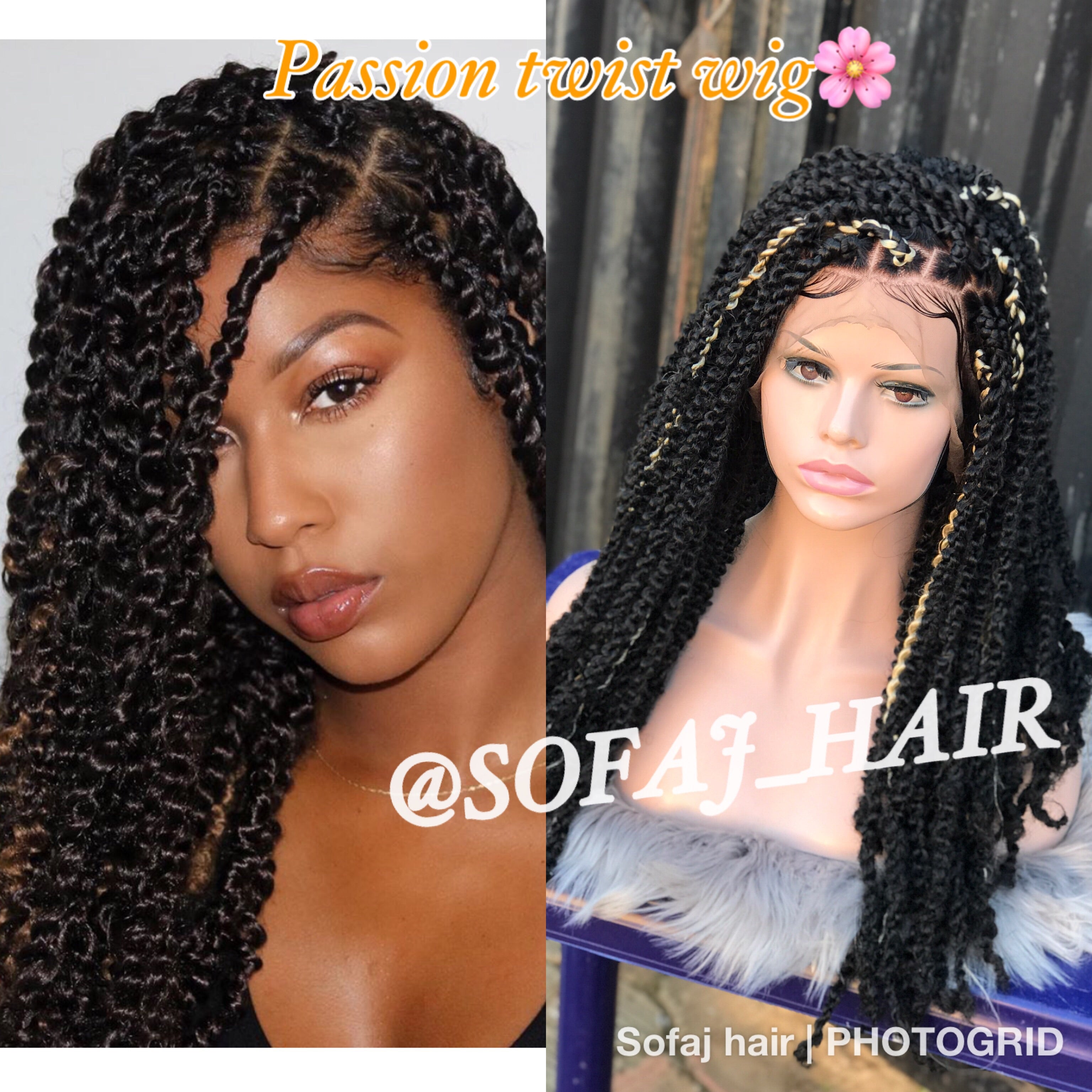 Passion Twist selling Lace Front Wig