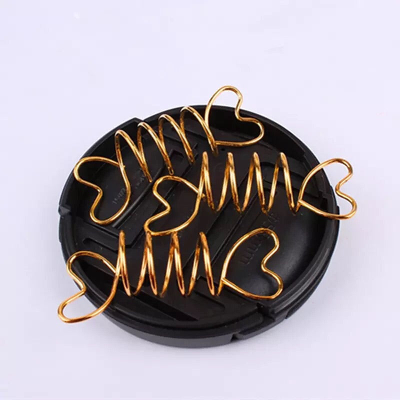 Heart Spiral spring hair decor