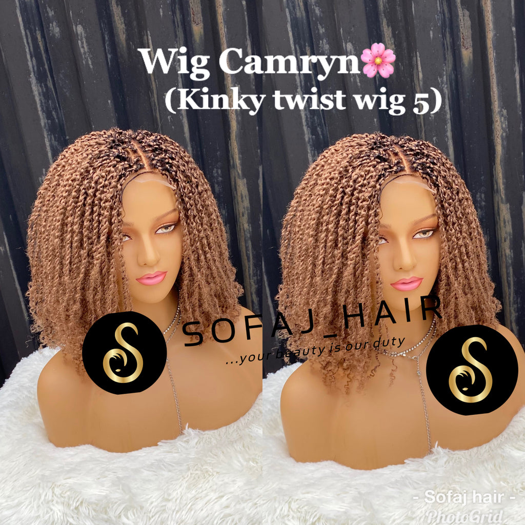 Wig Camryn. (Kinky twist wig 5)