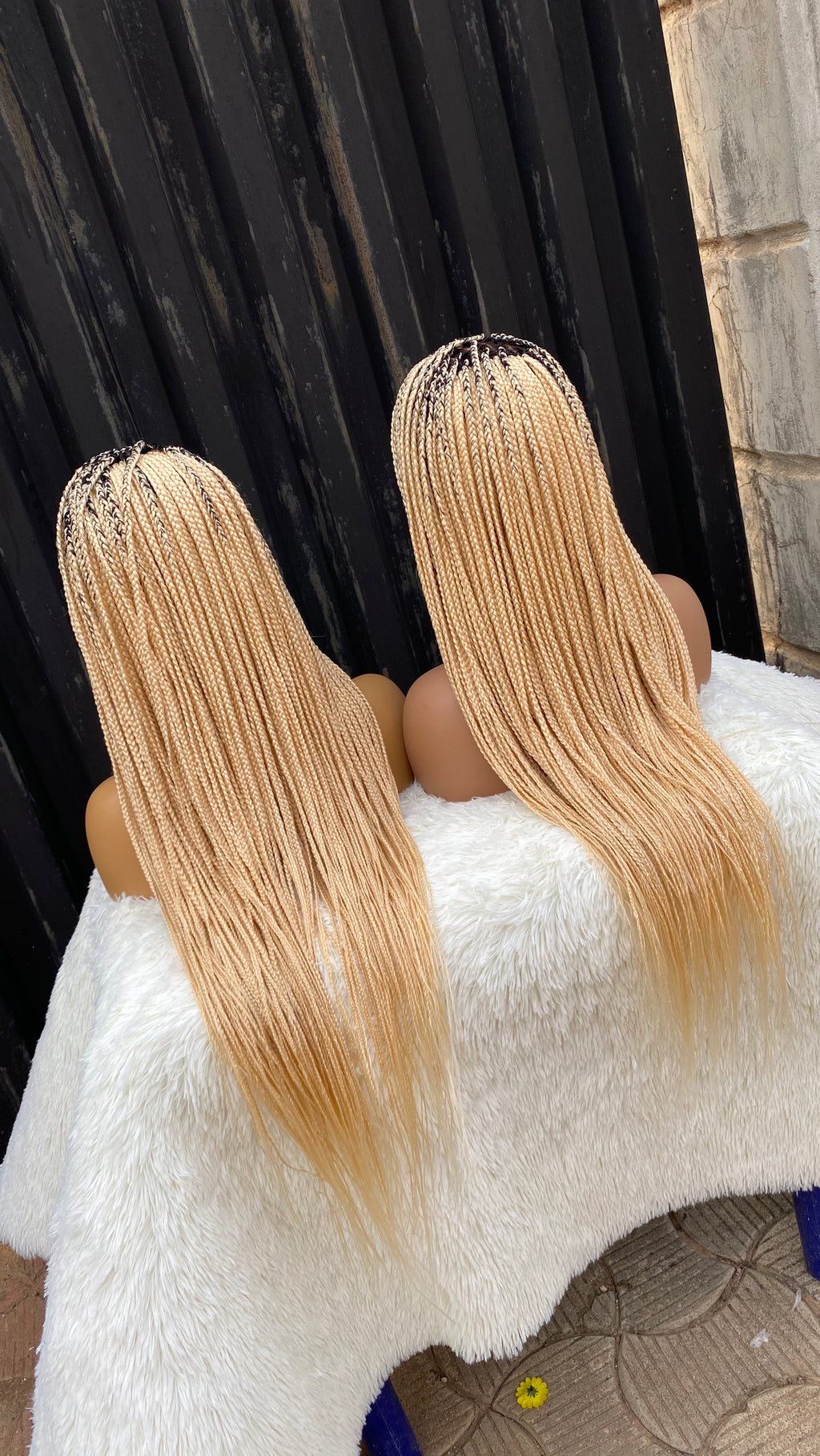 Wig Tiara (small frontal knotless braids)