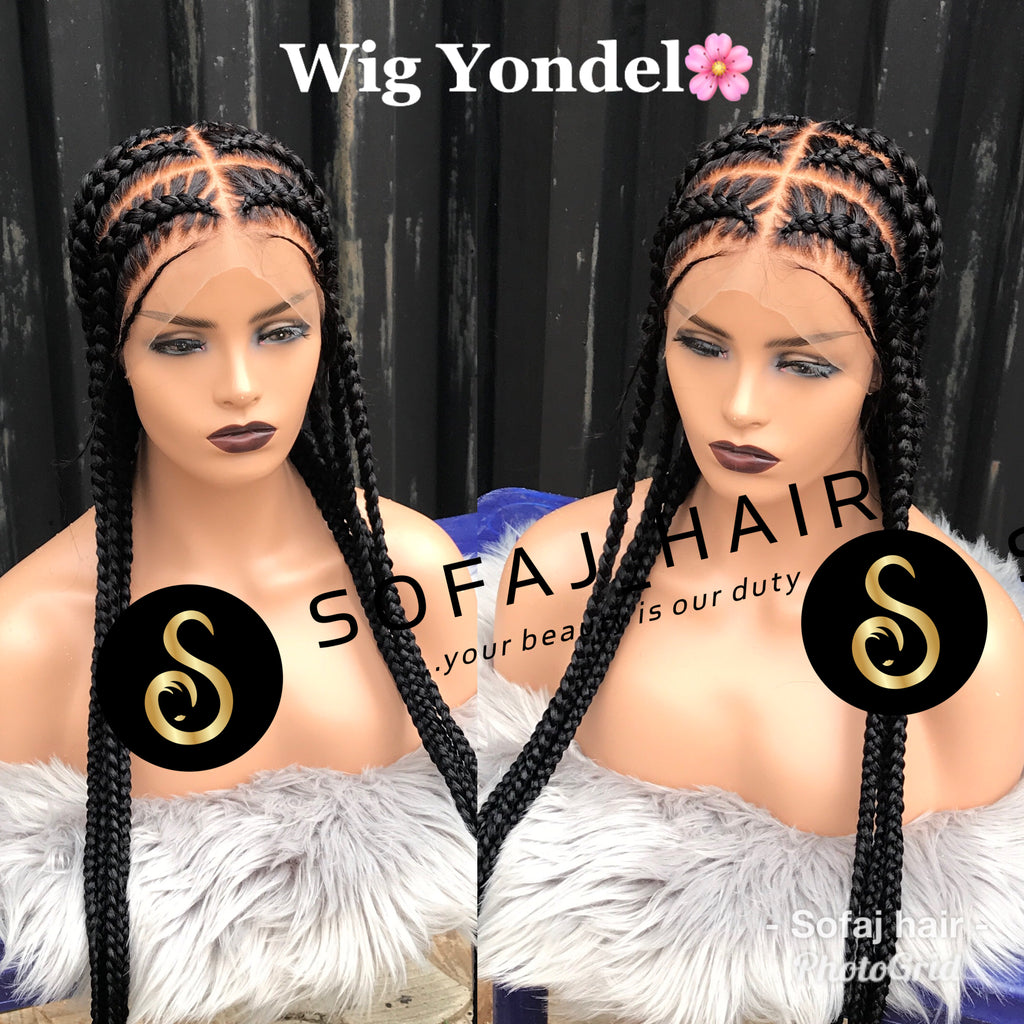 Wig Yondel. (Pop smoke braids)