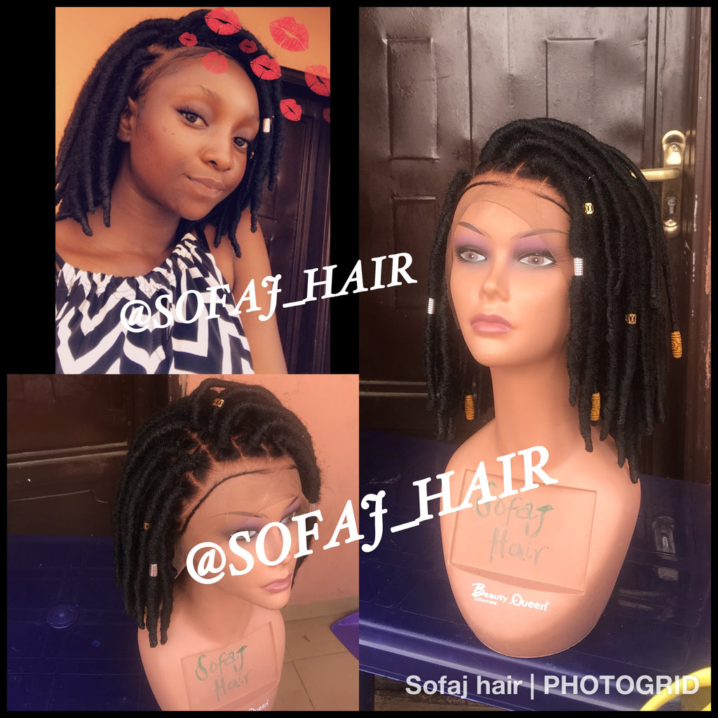 Wig Amber (Bob faux locs)