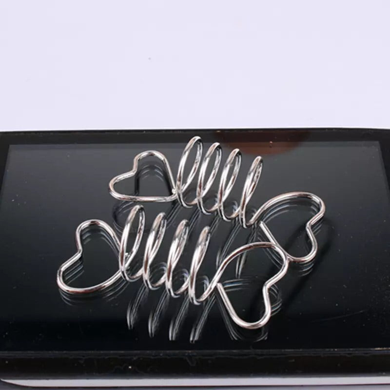 Heart Spiral spring hair decor