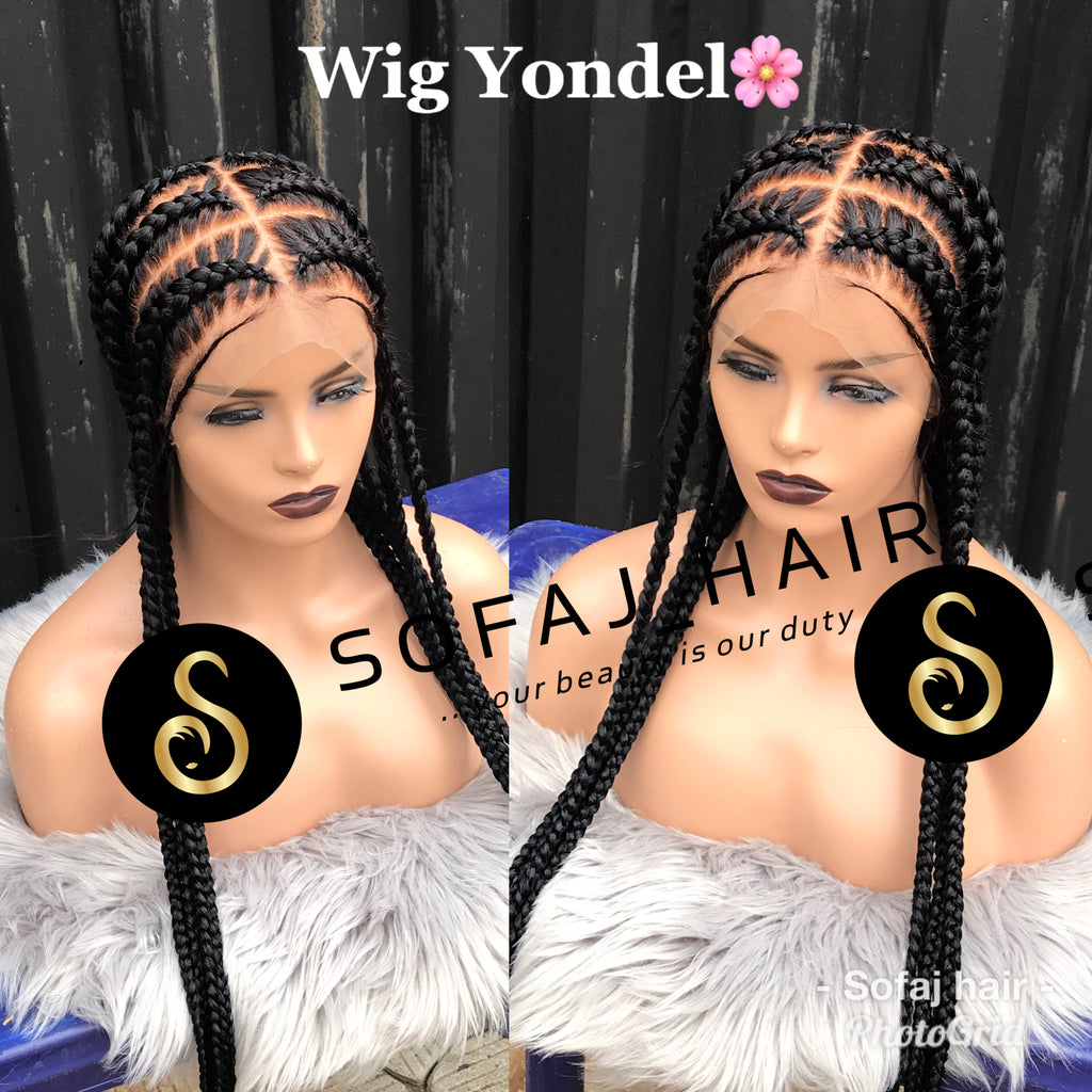 Wig Yondel. (Pop smoke braids)
