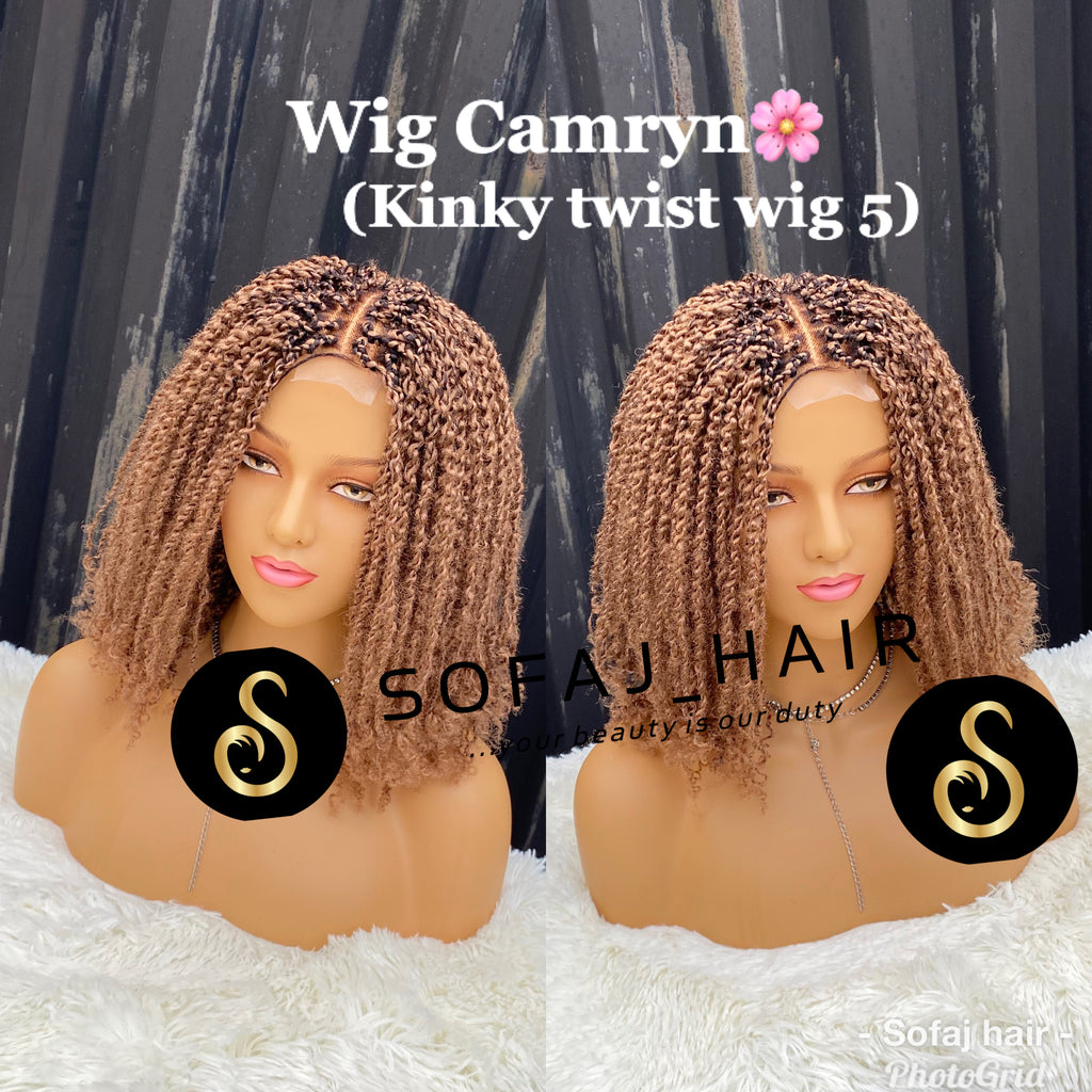 Wig Camryn. (Kinky twist wig 5)