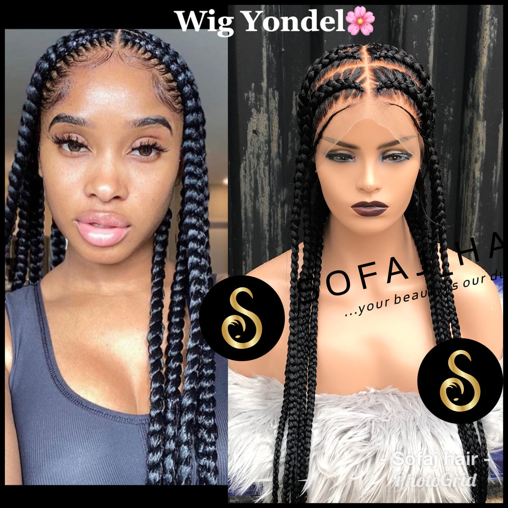 Wig Yondel. (Pop smoke braids)