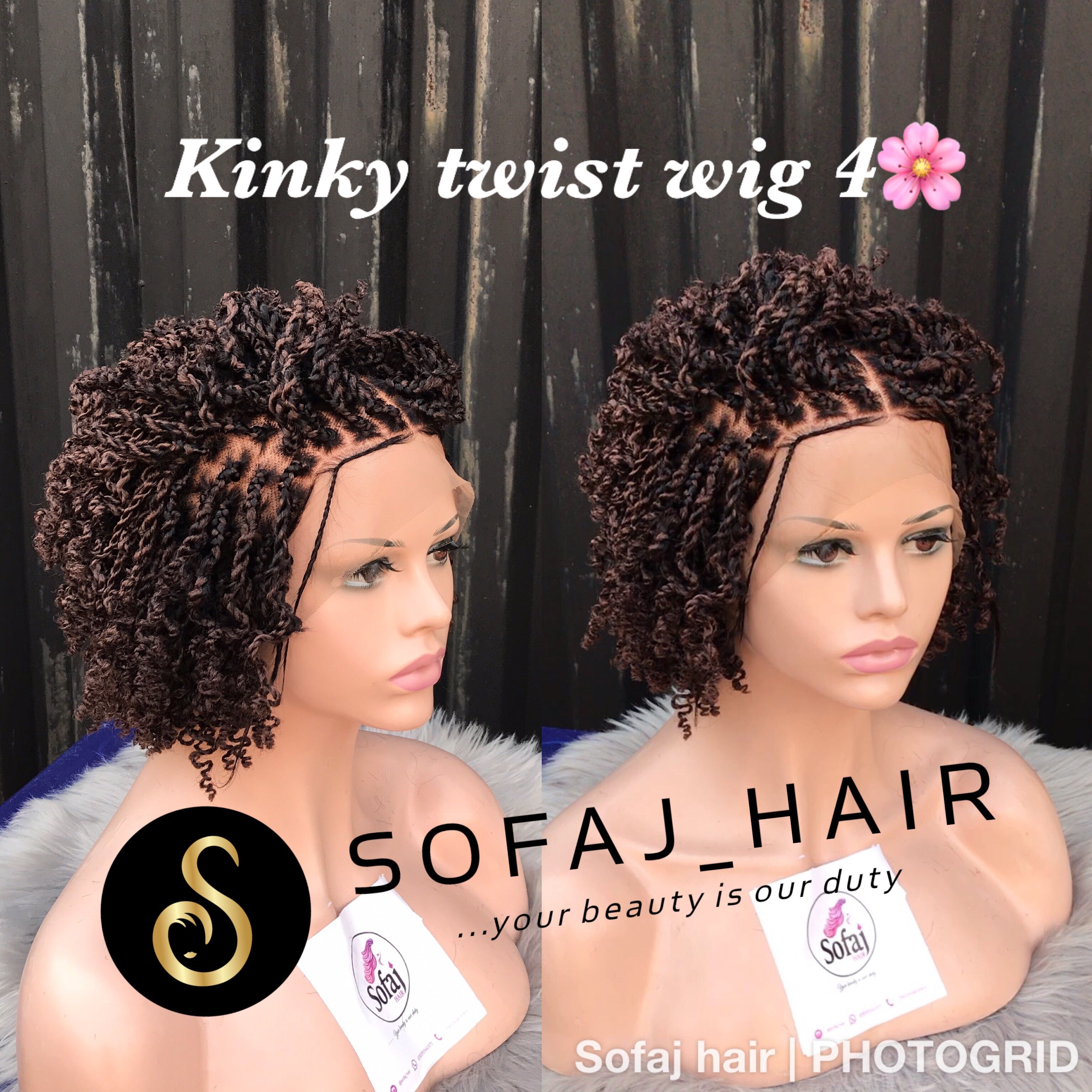 Kinky twist wig 4