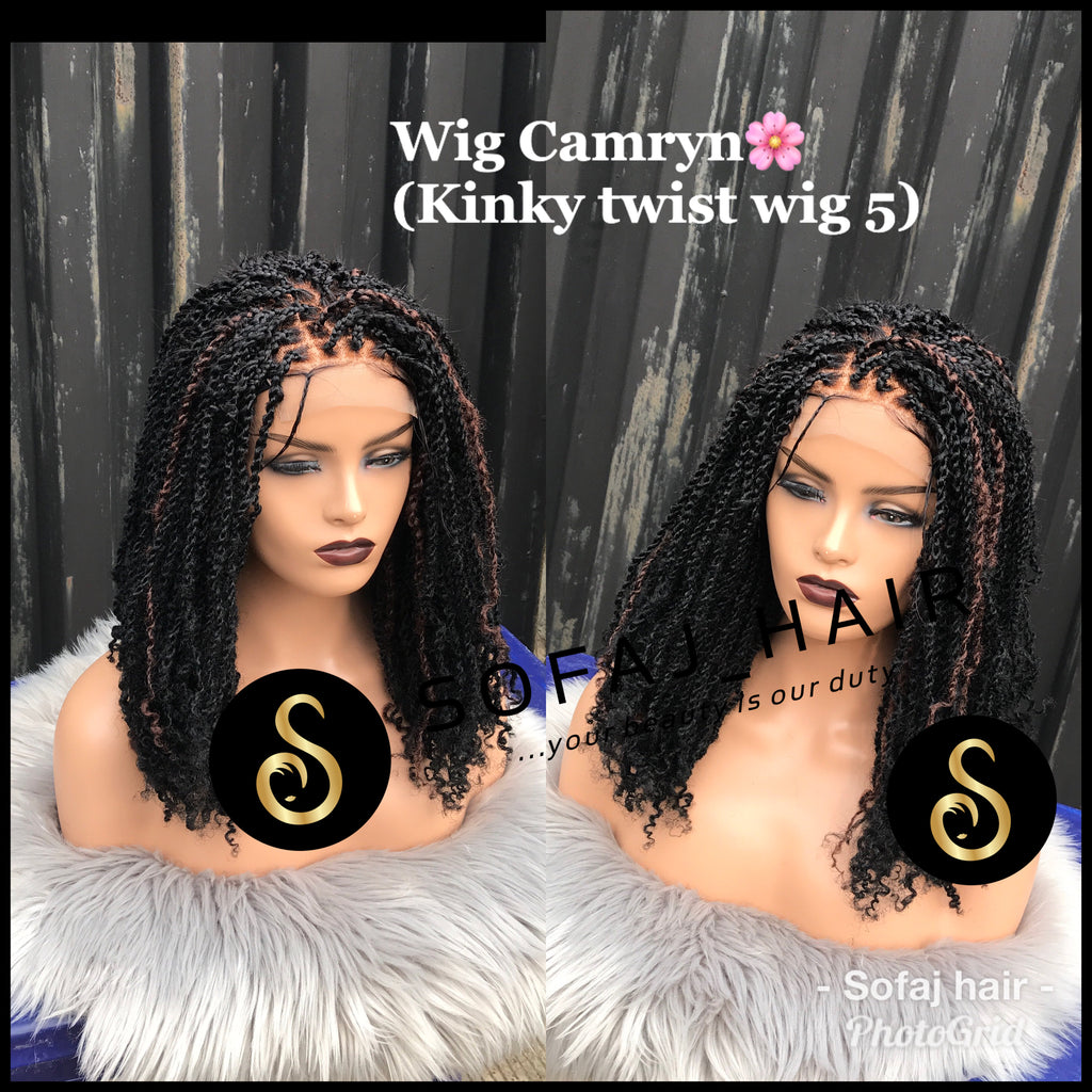 Wig Camryn. (Kinky twist wig 5)