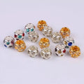 Rhinestone hair beads