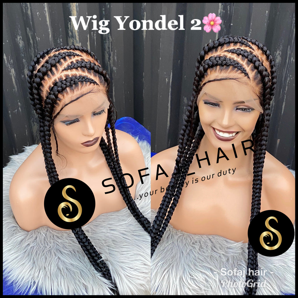 Wig Yondel 2. (Pop smoke wig)